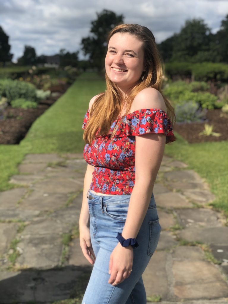 Ann Desrochers, who will graduate this spring with dual degrees in Experience Architecture &amp; Psychology and two minors in Information Technology and Data Analytics, reflects on their time at #MSU and how they found happiness in imperfection. #SpartanGrad22 cal.msu.edu/news/graduatin…