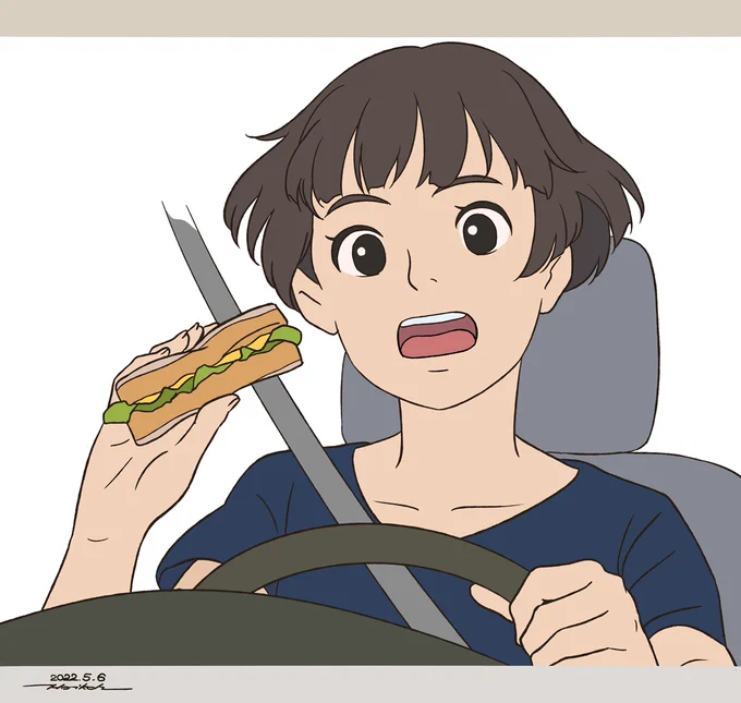 「快活ショートボブママ」はかわいい。
間違いないっ!!
 #崖の上のポニョ 