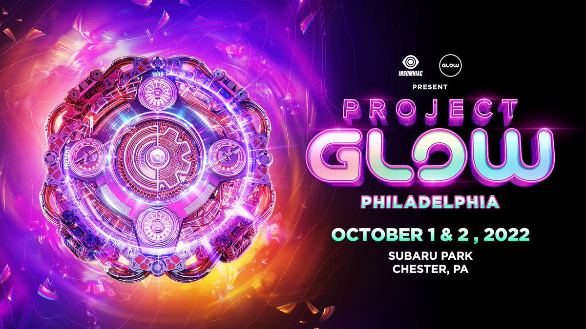 Our turn, Philly!🤩 The City of Brotherly Love welcomes @projectglowfest to Subaru Park on October 1st & 2nd.💫 Tickets on sale NOW! 🎟️philly.projectglowfest.com