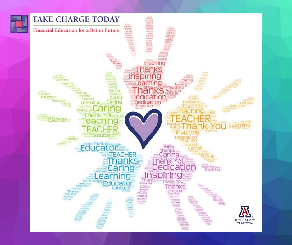 Thank you #teachers, from the bottom of our hearts. Enjoy your weekend. #TeacherAppreciationWeek #FridayVibes #FinLit #FinancialEducation #Educators