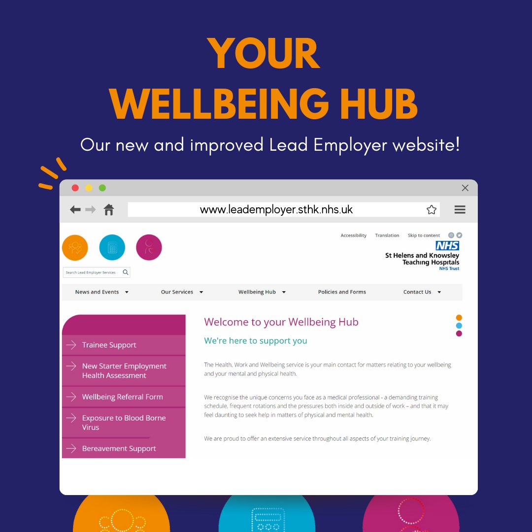 MWL_LE's tweet image. #DidYouKnow?

Our Lead Employer website has a whole section dedicated purely to #YourWellbeing 💙

Whether it be physical or mental health, we have the resources to support all - bit.ly/3vbkuur

Access the support you need today and let us #SupportYou