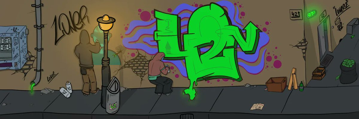 LonerCrewNFT's tweet photo. The 42Crew is not an average project - it's a Collective.

A Group of Likeminded. A Place for anyone!

#NFT #NFTartist #NFTProject #NFTs #SolanaNFT https://t.co/o5QGwIQBJ5