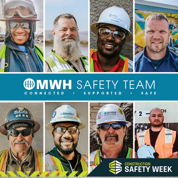 MWHConstructors's tweet photo. A big thank you to all our craft workers and our amazing team of safety experts! These professionals are dedicated to safety and work tirelessly to ensure that safety is a priority on all our jobsites.
#SafetyFirstAtMWH #SafetyFirstAtSlayden #ConstructionSafetyWeek https://t.co/kYTqkWCOP6