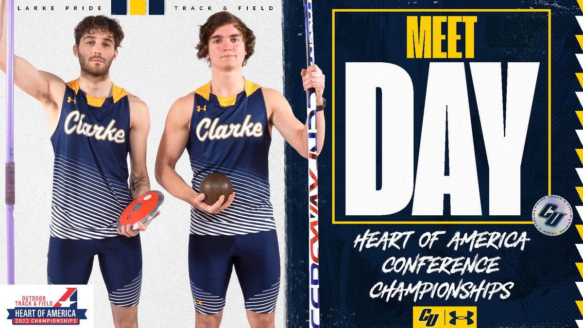 CUTFXC's tweet photo. It's Meet Day in Oskaloosa!

🏟️» Heart Outdoor Conference Championships
⏰» 12:30 p.m.
📊» https://t.co/pI5f1trAEb
📺» https://t.co/9rW0N0IOhB

#CUTF // #ClarkePride https://t.co/NckLWPKgQ5