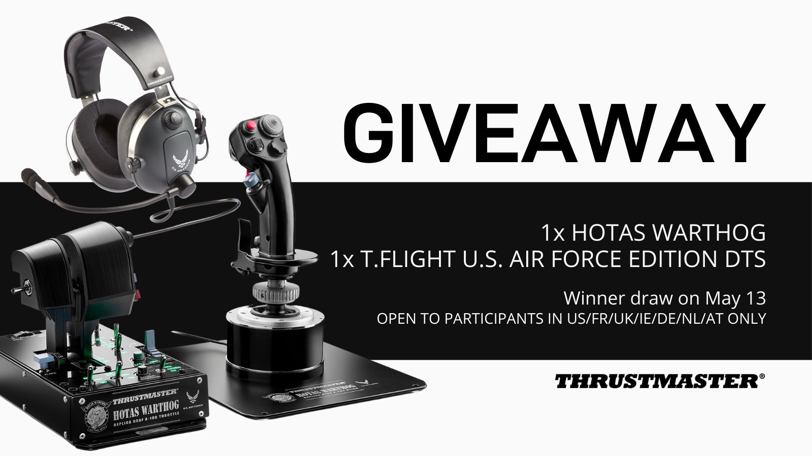 Thrustmaster Official On Twitter GIVEAWAY TIME N N We Are Giving Away N 1x HOTAS 