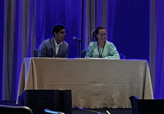 YesSrICanBougie's tweet photo. @CGomezBuiles and @drladha moderating an exciting oral presentation session! @UofTanesthesia #ShieldsDay https://t.co/SwXj1BndVX