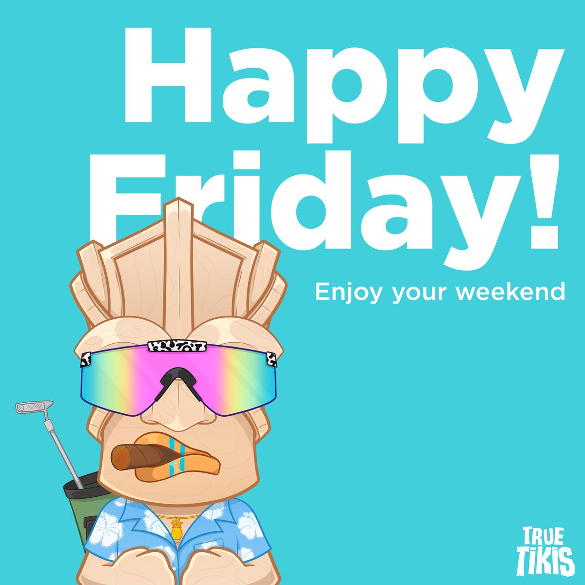 Happy Friday! Any plans for the weekend Tiki fam?