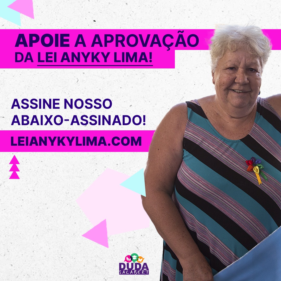DudaSalabert's tweet photo. Bora assinar o abaixo-assinado para pressionar a @camaradebh a aprovar o PL em defesa da comunidade trans 👇

https://t.co/hhND7Aqhgy https://t.co/F6uichJmcs