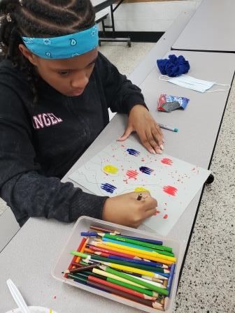Students getting creative at Palm Bay Elementary. #AfterschoolWorks
