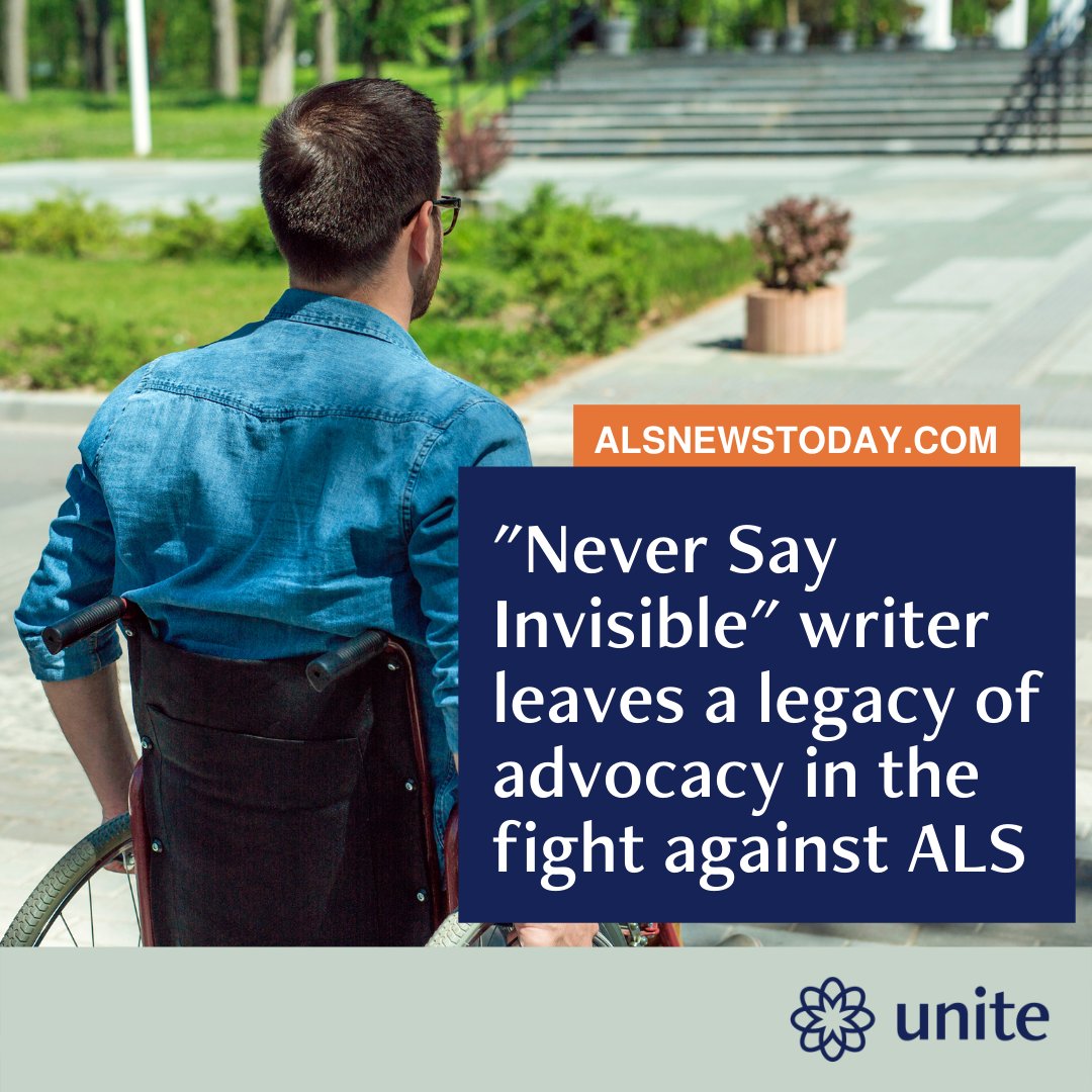 unite_ALS's tweet photo. Man writes a book about his experiences with #ALS and advocates for change in a world where disability should not be invisible. To read about his ALS journey, click here: https://t.co/JT0mvglgGM
#alsawarenessmonth #alsadvocacy #alsadvocate #alsfighter #alswriter #uniteagainstALS https://t.co/y7DcJXAz7q