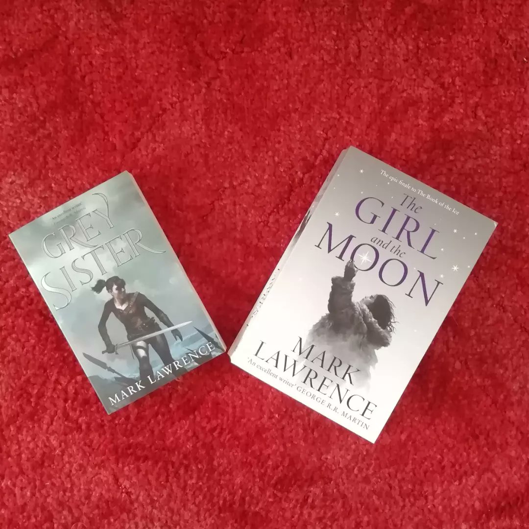 ARKkreations's tweet photo. My winnings arrived and @Mark__Lawrence WOGOF-ed me!! Thanks for the bonus content Mark! Two more to the collection (and a cameo gift from the lovely Ann Palmer). Now everyone go buy his books! #marklawrence #freebooks #freebookfriday #amreading #amwinning https://t.co/q0leGsbrV4