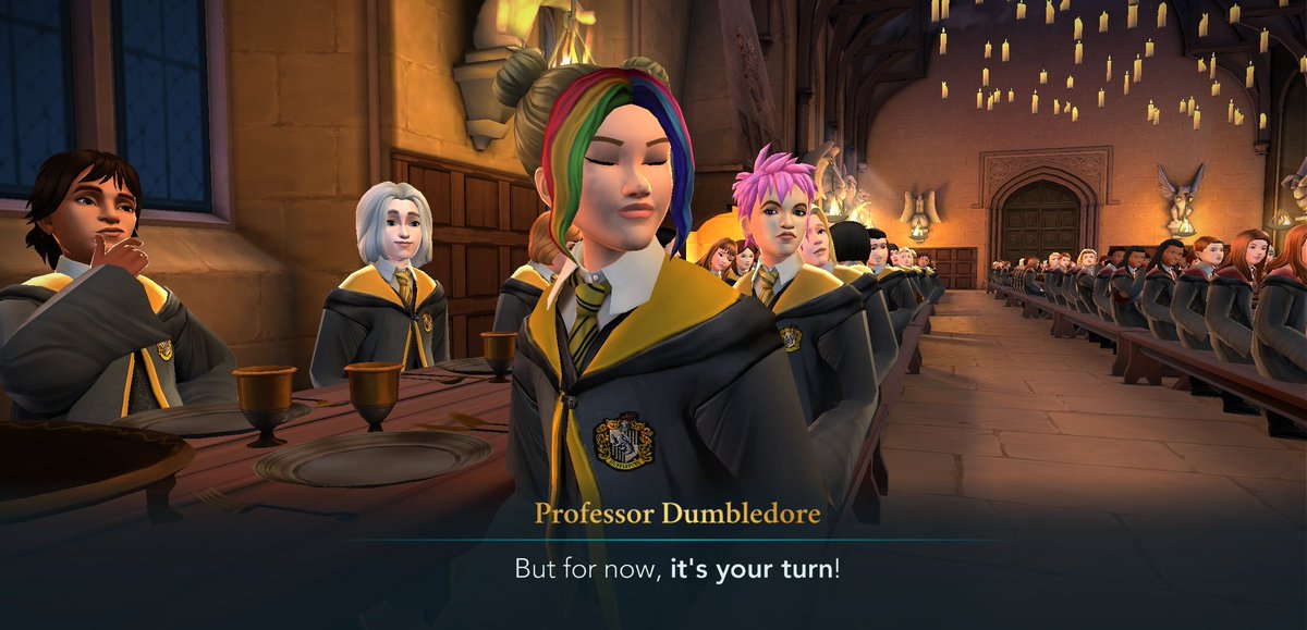 SimoneSCG's tweet image. Is every hufflepuff the main character in an anime? 😂

#HogwartsMystery