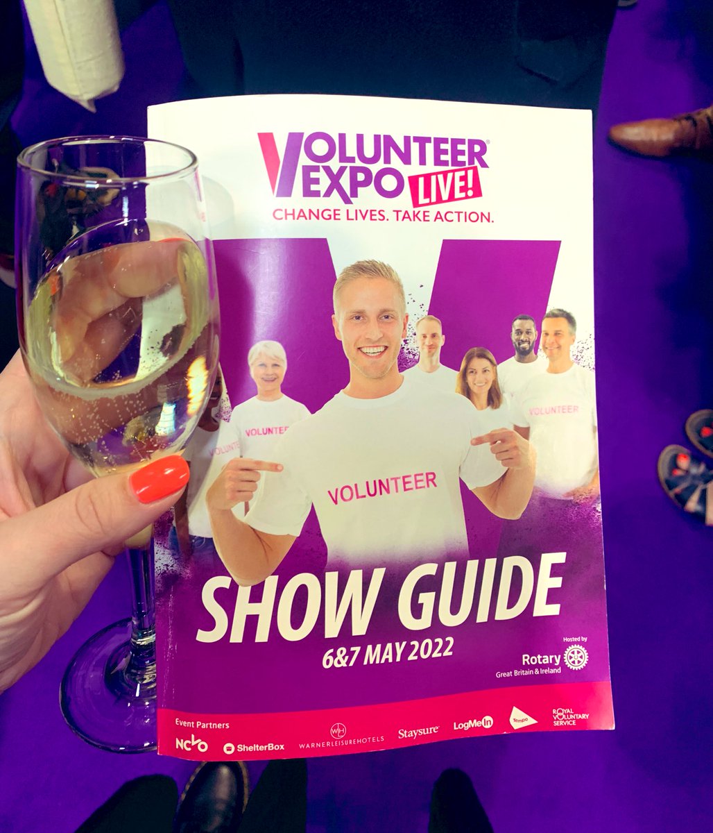 It’s been an enjoyable day of networking and learning <a href="/VolunteerExpoUK/">Volunteer Expo Live - The UK Volunteering Show!</a> 
From hearing about #VisionofVolunteering and social prescribing to raising a glass to celebrate volunteers #CheersforVolunteers