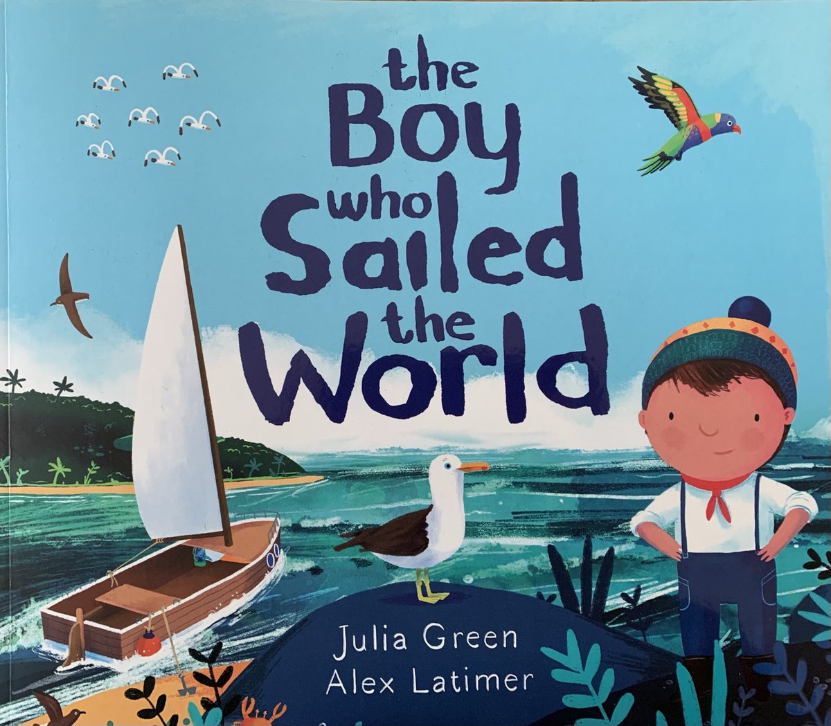 suemcgonigle's tweet photo. Thank you โฆ@DFB_storyhouseโฉ for sending me #TheBoywhoSailedtheWorld by @JGreenAuthor a lovely story, beautifully illustrated by #AlexLatimer - weโll be adding this to #Lovemybooks very soon! https://t.co/YHFE7NBaME