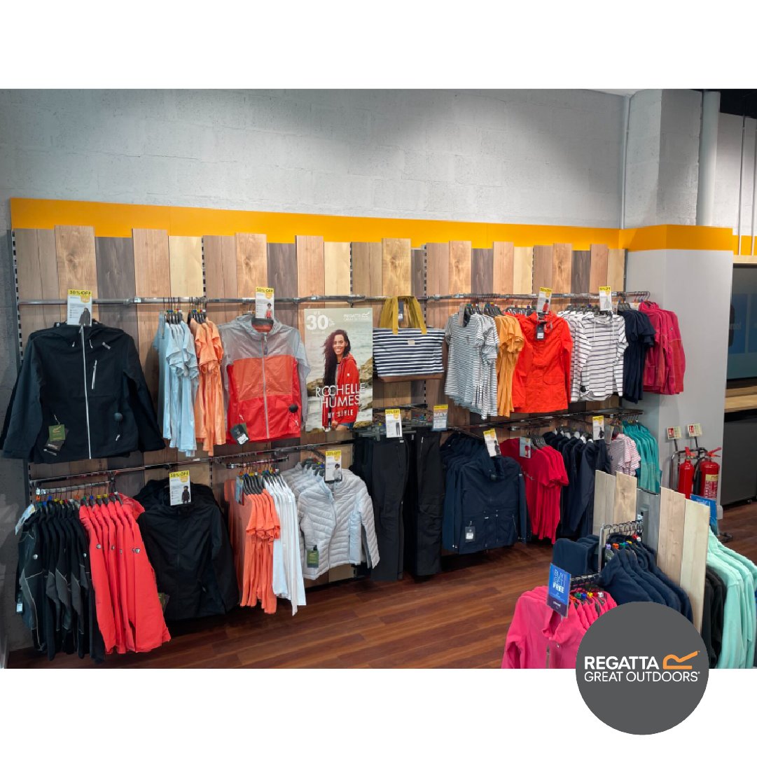 WeGetRetail's tweet photo. Team #JohnstonShopfitters continuing our long standing work with @regattaireland @RegattaOutdoors &amp; @CraghoppersUK are delighted to showcase our most recent Flagship Turn-Key Fit-Out @mahonpointsc #ThisIsRetail #WeGetRetail #Regatta #RegattaGreatOutdoors #Mahonpoint #TurnKey https://t.co/s4XU8Kma1B