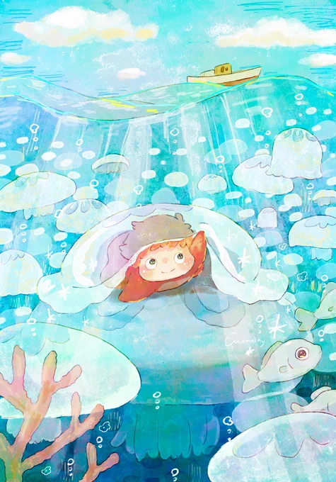 #崖の上のポニョ .*・゜ 