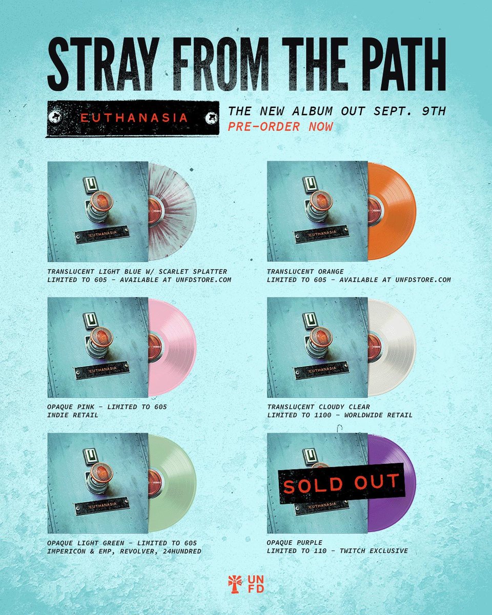 strayfromdapath's tweet photo. Pre-orders for the new studio album by Stray called “Euthanasia” are live. https://t.co/cPZhuZhcuV https://t.co/zlSx6jRXPX