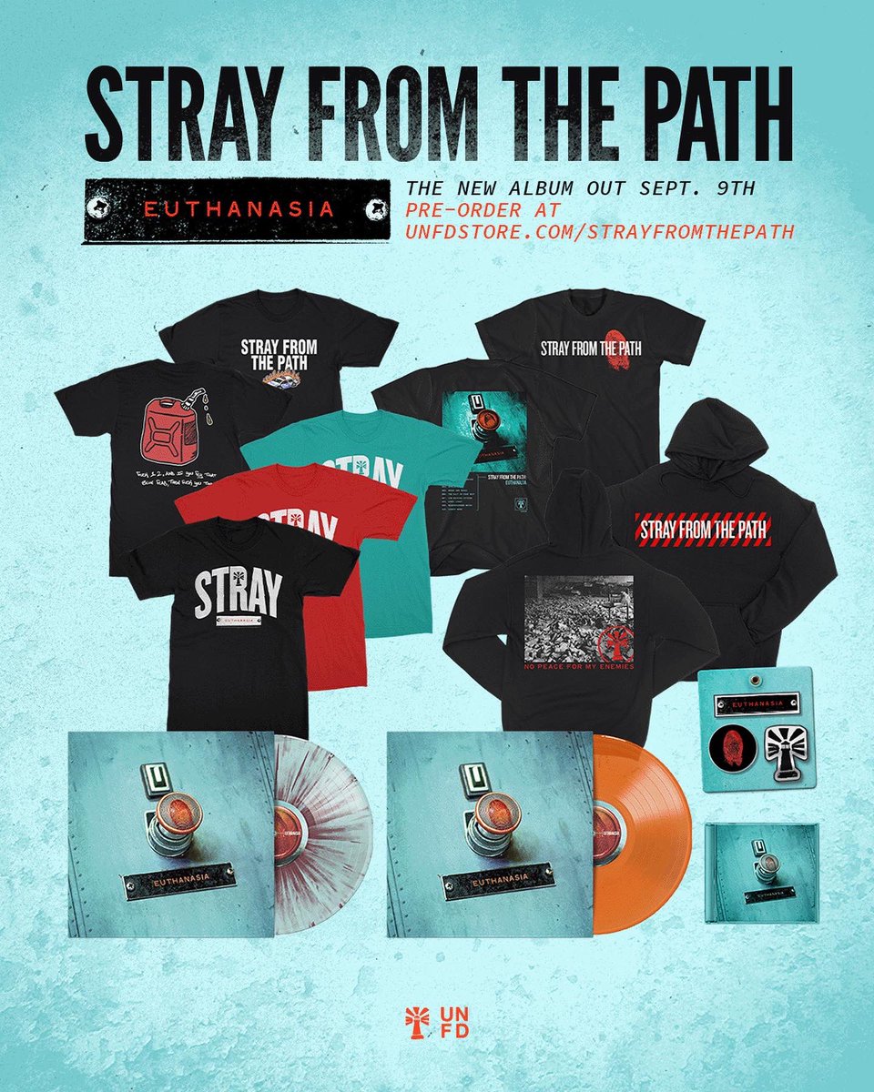 strayfromdapath's tweet photo. Pre-orders for the new studio album by Stray called “Euthanasia” are live. https://t.co/cPZhuZhcuV https://t.co/zlSx6jRXPX