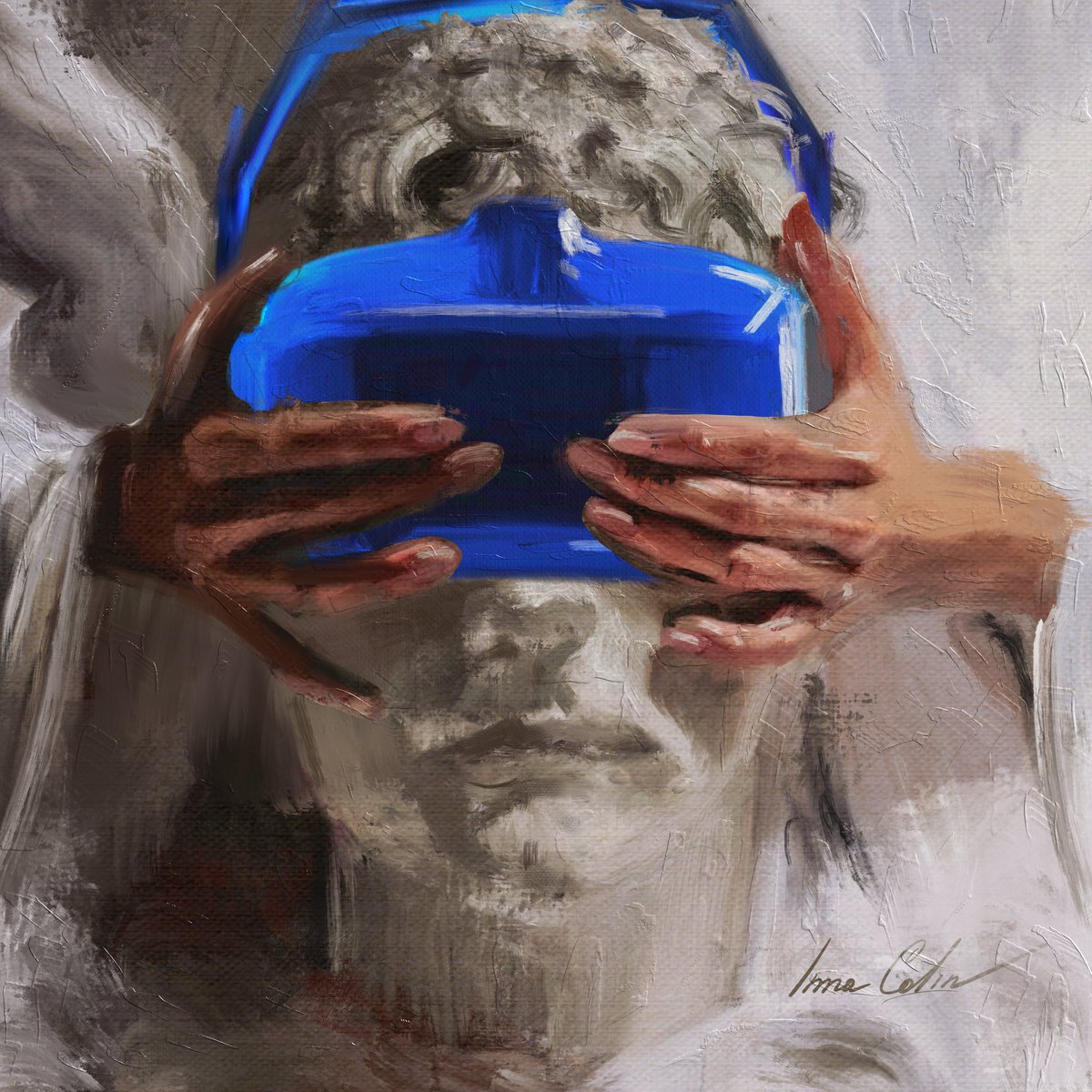 InnaSurf's tweet photo. Friends, share with you my third artwork from the series FROM THE PAST TO THE FUTURE "VR walk in space" This piece of NFT lives at
https://t.co/COrfequEdB https://t.co/pEyx53DQry
