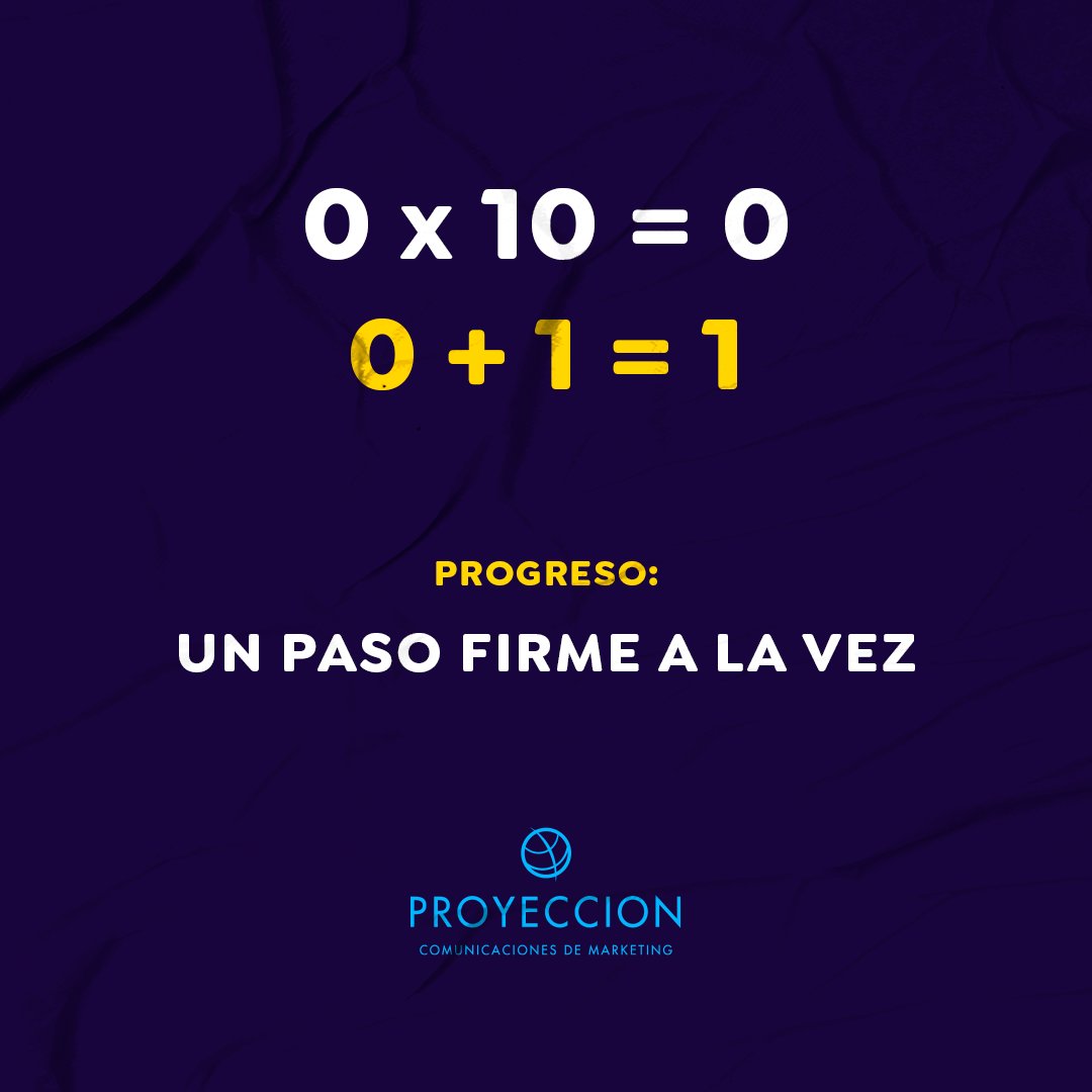 ProyeccionCM's tweet photo. 💪📈 No olvidemos que cada paso de un proceso merece su dedicación, solo así lograremos un progreso sólido. #ProyeccionCM #UnPasoALaVez #Proceso #Dedicacion https://t.co/SA1Tq11iDl