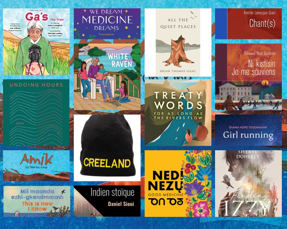IndigenousVAs's tweet photo. Finalists have been announced for the 2022 IVAs! The IVAs celebrate exceptional emerging Indigenous writers working in English, French, and Indigenous languages. See the full list, here: https://t.co/pEnYYdXpR5 https://t.co/VvDBwNBVTc