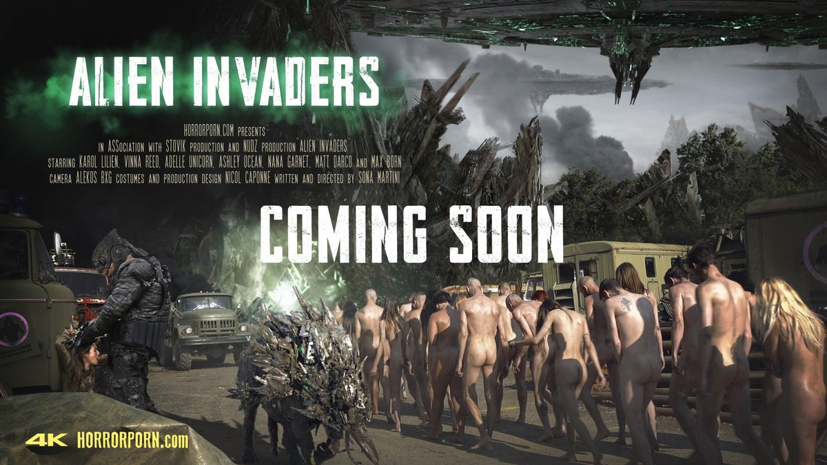🔥 🔝 Survivors of alien invasion are fucked by monstrous invaders 👽 👽......