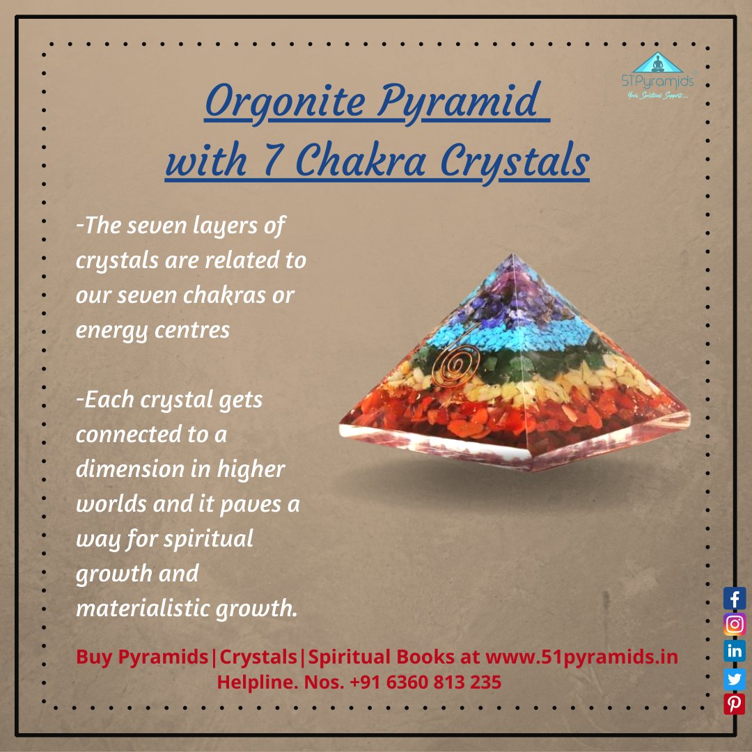 51Pyramids's tweet image. These stones are strong spiritual grounding stones.

Avail your's here : bit.ly/3FkCJ5e

#51pyramids #anapanasati #patriji #AyyappaPindi #yourspiritualsupport #pyramids #SpiritualBooks #crystals #copper #pyramidenergy #meditation #woodpyramids