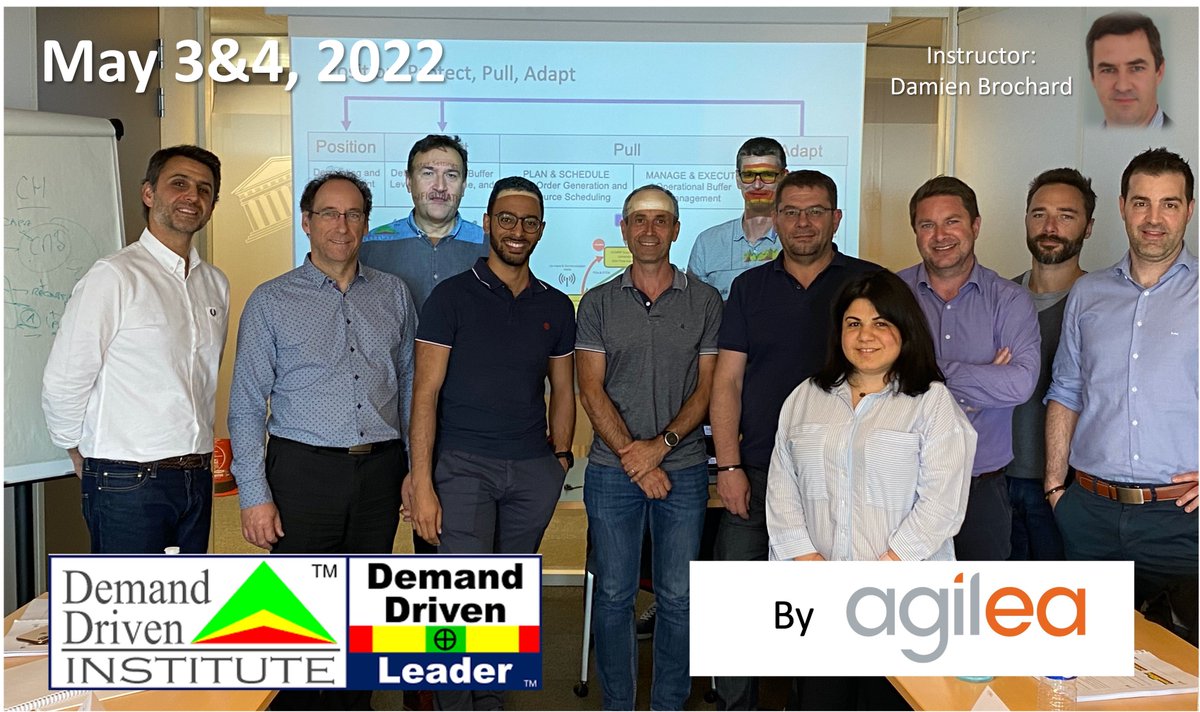 #ddiinstructor Damien BROCHARD of #ddiaffiliate <a href="/AGILEA_SCM/">AGILEA</a> leads a Demand Driven Leader (DDL) program in Lyon, France! #ddlp #demanddriven #ddsop #ddmrp #ddom #ddae #supplychainresilience #supplychainmanagement #supplychain