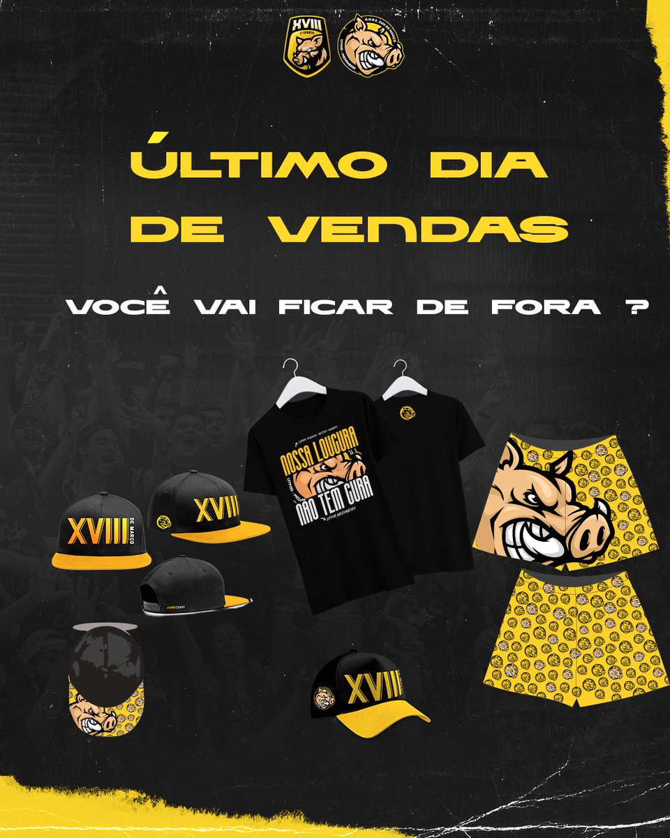 XVIIIdeMarco's tweet photo. ÚLTIMA HORA DE VENDAS, SUA ÚLTIMA CHANCE!
 🔥🔥🔥
Vendas até 13h

Meu pequeno gafanhoto hoje é o último dia de vendas, se você ainda não garantiu seu produto, sinto em lhe dizer mas é o último dia 😔😔😔

CORREEEEEE QUE DA TEMPO, vamos estar 12:00 no r.u 🐷🐷🐷 https://t.co/Ia8197o9Zw