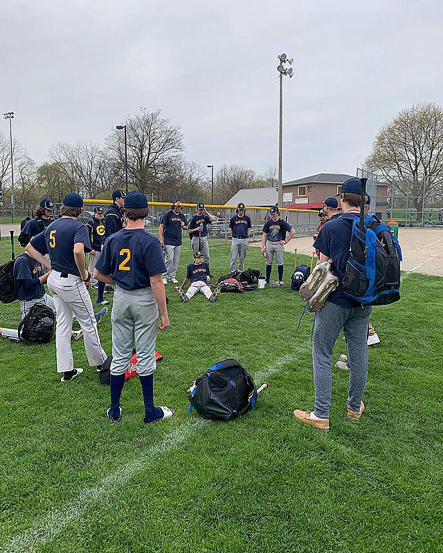 McKinnon Park History & Social Sciences Department (@mpsshistory) on Twitter photo After tying Paris on Tuesday, and a loss to Simcoe in the morning, McKinnon Park Boys' Baseball recorded their first win in school history with a 11-6 win over North Park yesterday afternoon!
Game today vs Assumption - playoff seeding on the line.
<a href="/MPSSBlueDevil/">Blue Devil</a> <a href="/SmartSportsNet1/">SmartSportsNetwork</a> After tying Paris on Tuesday, and a loss to Simcoe in the morning, McKinnon Park Boys' Baseball recorded their first win in school history with a 11-6 win over North Park yesterday afternoon!
Game today vs Assumption - playoff seeding on the line.
<a href="/MPSSBlueDevil/">Blue Devil</a> <a href="/SmartSportsNet1/">SmartSportsNetwork</a>