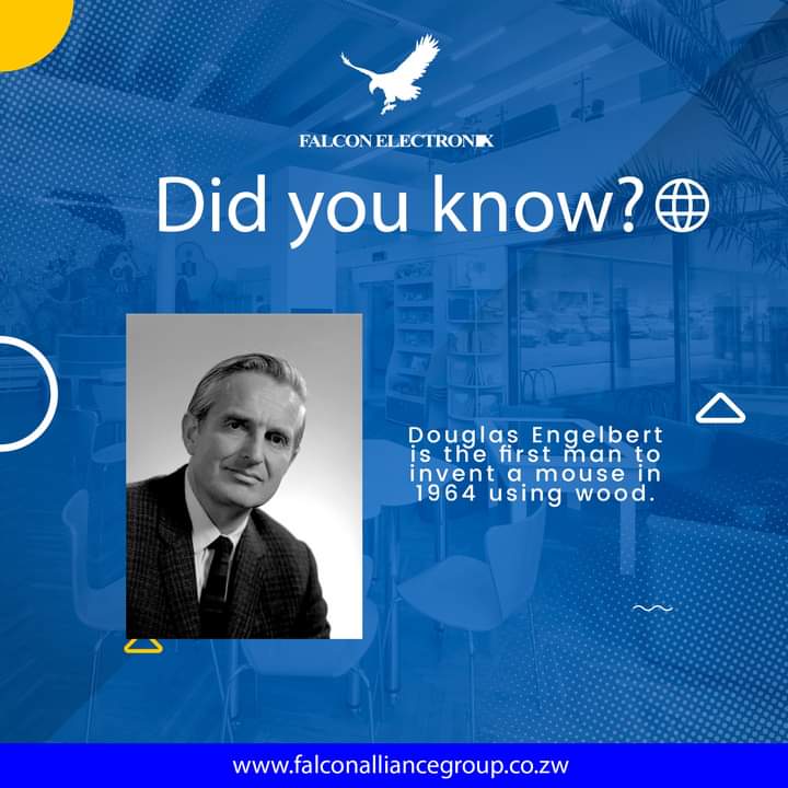FalconElectron4's tweet photo. Did You Know?

Douglas Engelbert is the first man to invent a mouse in 1964 using wood. https://t.co/nqvHxYVf8s