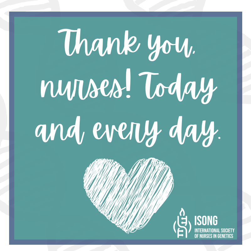 ISONG_news's tweet photo. Thank you, nurses! Today and every day. ❤️

#NationalNursesDay  #HappyNationalNursesWeek #NursesInGenetics  #ISONG https://t.co/gT4NSnI5aD