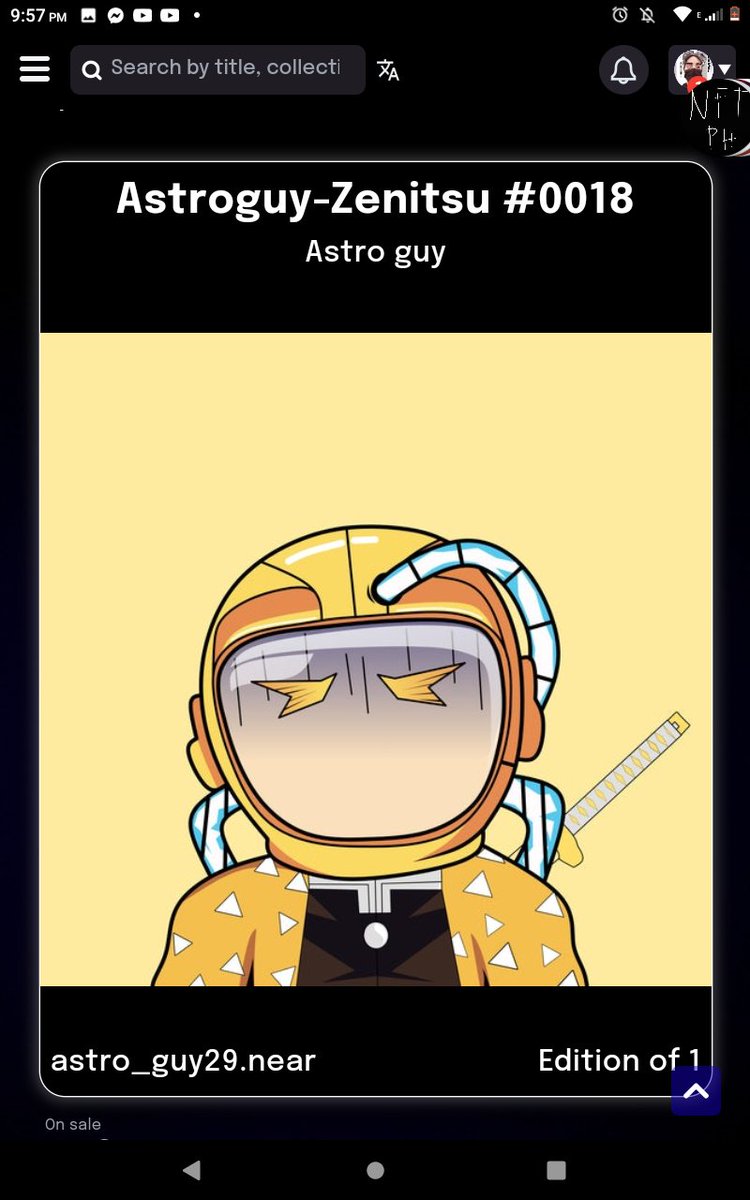 29Russel298's tweet photo. Hello Astrofam!🙌❤️
Astroguy #18-20 kimetsu no yaiba design is out now!
Get yours now,only 1 copies each so don't be late!
Available on @ParasHQ 
https://t.co/6dJoVUE0ep

@HypeDAO @yagagiveaway @NEARPhilippines @NearDominicana
#NFT #NFTdrop #NFTCommunity #NEARprotocol https://t.co/anDjJ59tuo
