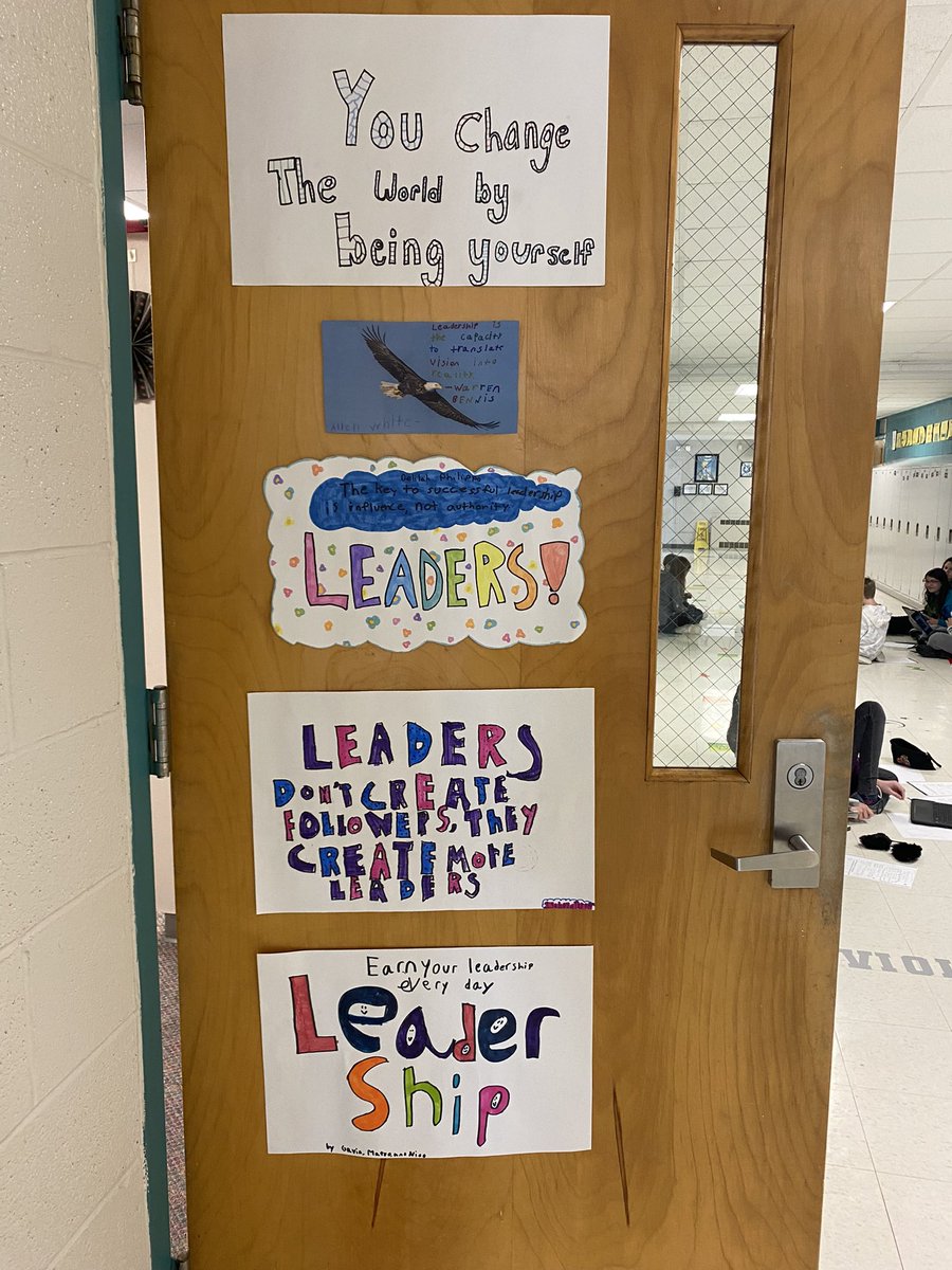 MrsHusekViolet5's tweet photo. Leadership: You value each member of your group and inspire people to do their best. I can’t think of a more important P2 character strength for 5th graders! Lead on, 5th grade ALL STARS! https://t.co/X710E7kNvz