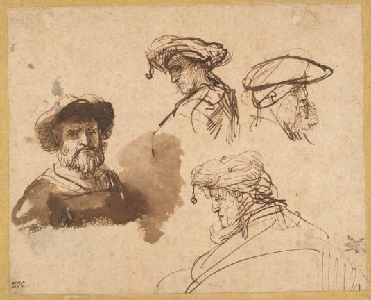 harvartmuseums's tweet photo. Join us at 11am ET on Zoom for a conversation about drawings by #Rembrandt and his circle with collector George Abrams. The event is free and open to all! Register here: https://t.co/EZVKQbkDES https://t.co/Py5qu3lttS