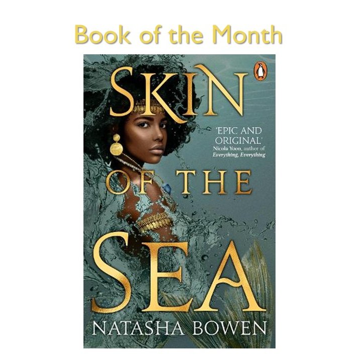 RHSBLibrary's tweet photo. If you like strong female protagonists, West African mythology and mermaids, our Book of the Month is for you! @skinofthesea https://t.co/6Mu4TnvLeU