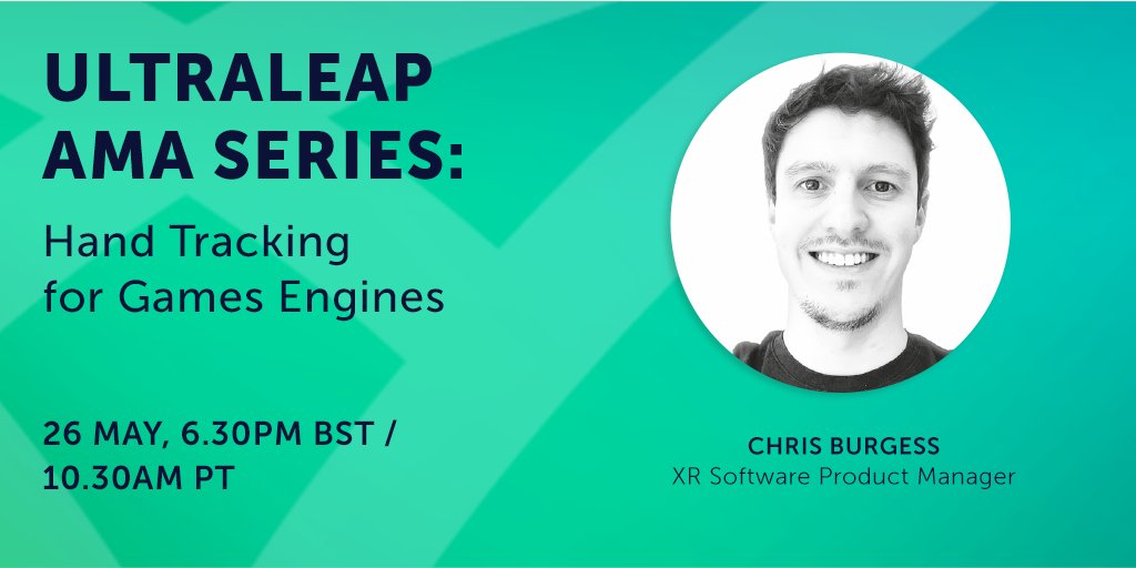 roli_tech's tweet photo. 🗓️  Save the date for our next AMA 🗓️

We've got you covered when it comes to adding hand tracking to an existing project or designing and building a project from scratch in @unity &amp; @UnrealEngine

Join @CRWBurgess over on Reddit in a few weeks - links to follow! https://t.co/pShsSd3BMz