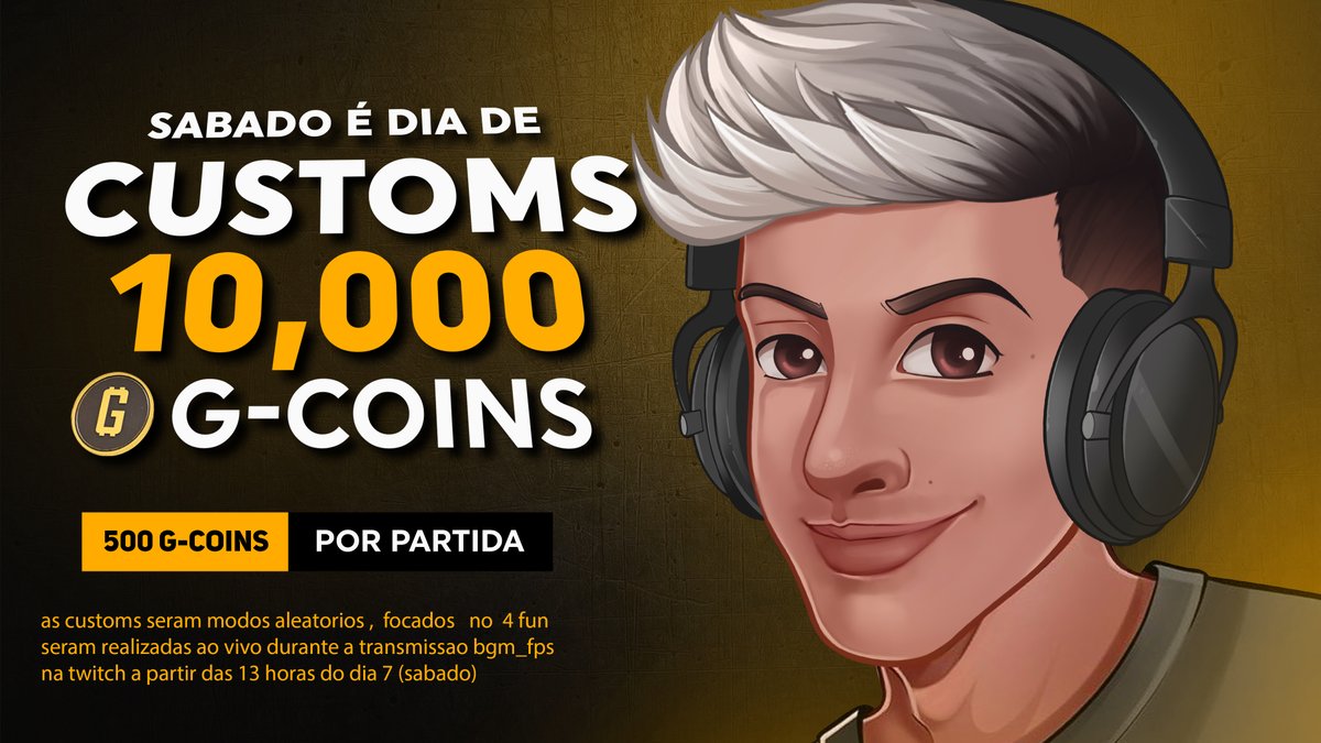 bgm_fps's tweet photo. Mais um fim de semana de g-conis !!!
amanhã as 13 hrs la no canal <3 @PUBG_BR 
RT = Lindo(a) https://t.co/E4jDmqSfEO