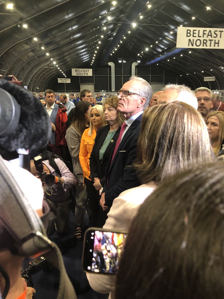 Gerry Kelly : Belfast North just elected here in Count centre.