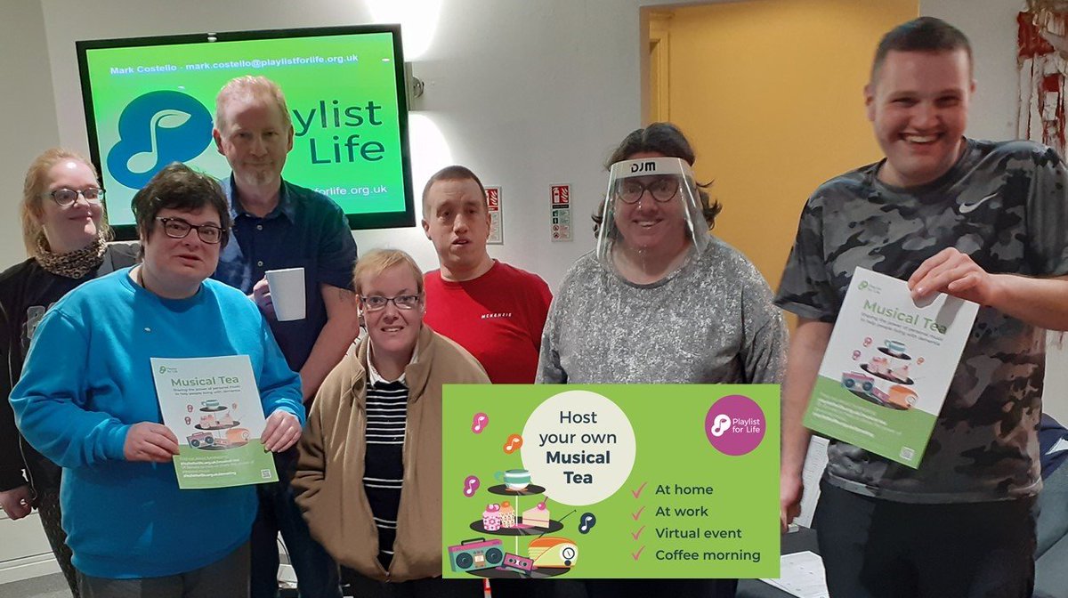 PlaylistforLife's tweet photo. A massive THANK YOU to all who took part in our #MusicalTea campaign to help us raise awareness of the power of personal music for #dementia 🎶 🎉
With over 400 event packs sent out, it's been our biggest year yet! 💚 https://t.co/QKUNKvVqIS