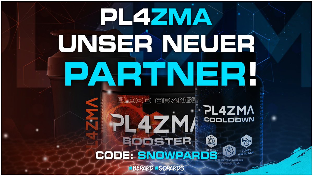 Snowpards_eu's tweet photo. 💥 Heute dürfen wir nun PL4ZMA als unseren neuen offiziellen Partner vorstellen ​💥

Mit dem Rabattcode "Snowpards" kann sich jeder noch 5% Rabatt zu jeder Bestellung krallen! 

Wir freuen uns sehr auf die Zusammenarbeit mit Euch 😊​🤝 https://t.co/Ki3pySRaup
