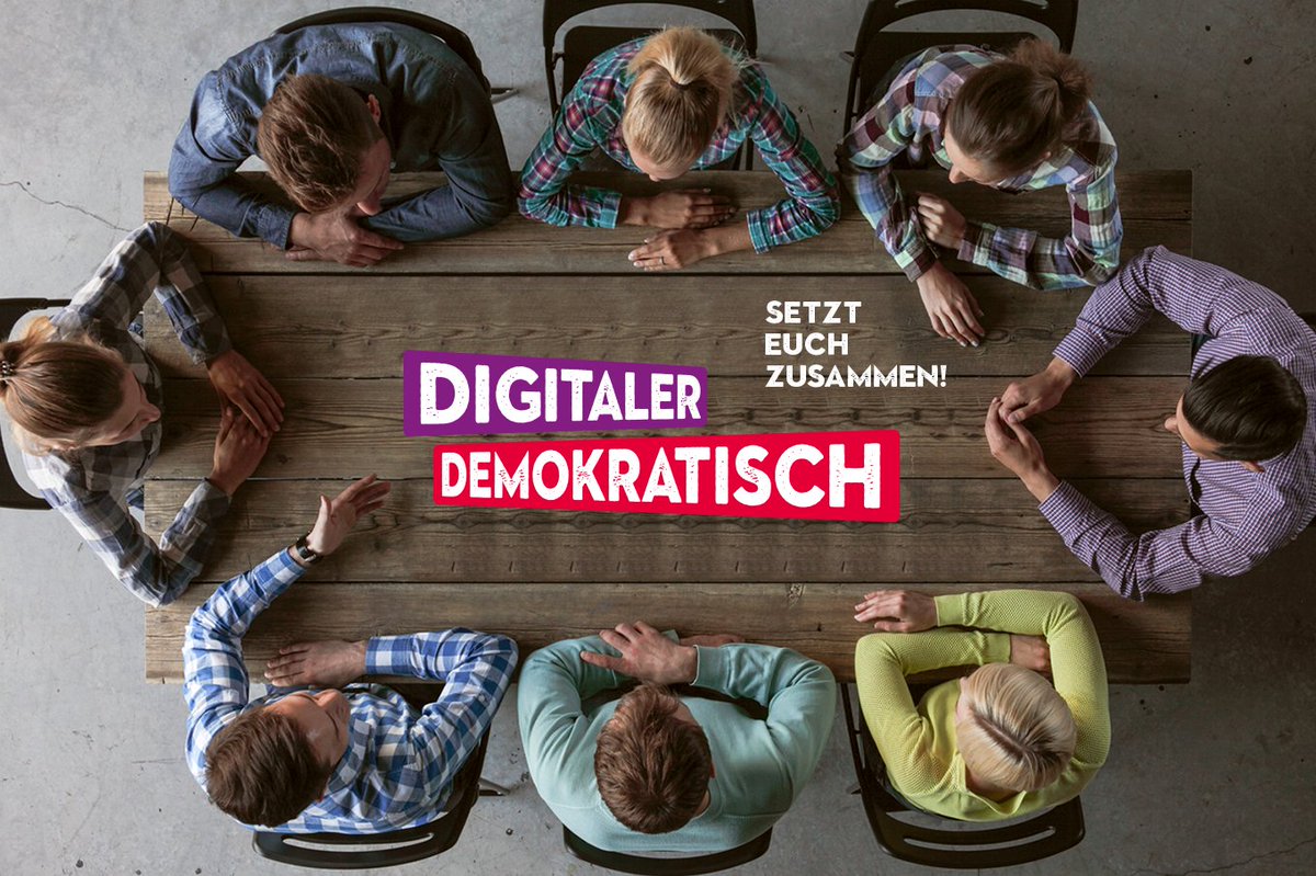 artikeleins's tweet photo. Keine Lust mehr gegen anonyme Profile anzuschreien? Here you go: Mit dem #DemokraTisch schaffen wir einen Raum mit klaren Regeln für leidenschaftlichen Streit. Du kannst dabei sein, egal wo du bist - wenn wir unser Fundingziel knacken. Jetzt unterstützen: https://t.co/00tHfuSG1X https://t.co/WtzCDZpLQe
