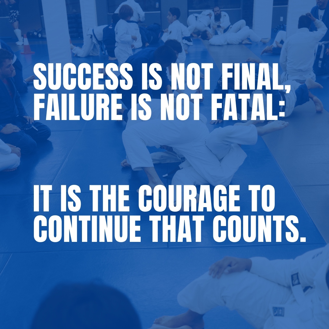 RGBayside's tweet photo. #Success is not final, #failure is not fatal: it is the #courage to continue that counts.

Once you’ve set your goals, focus on working towards them every day. 
#RenzoGracieBayside #MartialArts https://t.co/dA7Mwa0r3k