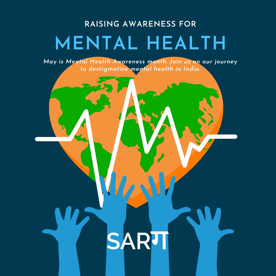 sarginitiative's tweet photo. It's #MentalHealthAwarenessMonth ! We are celebrating by introducing ourselves to you, #Twitter. We are Sarg, an early-stage social initiative with the goal to destigmatize #mentalhealth in India.

#MentalHealthMatters #MentalHealthAwareness #MentalHealthAwarenessWeek https://t.co/UF05uz1JnN