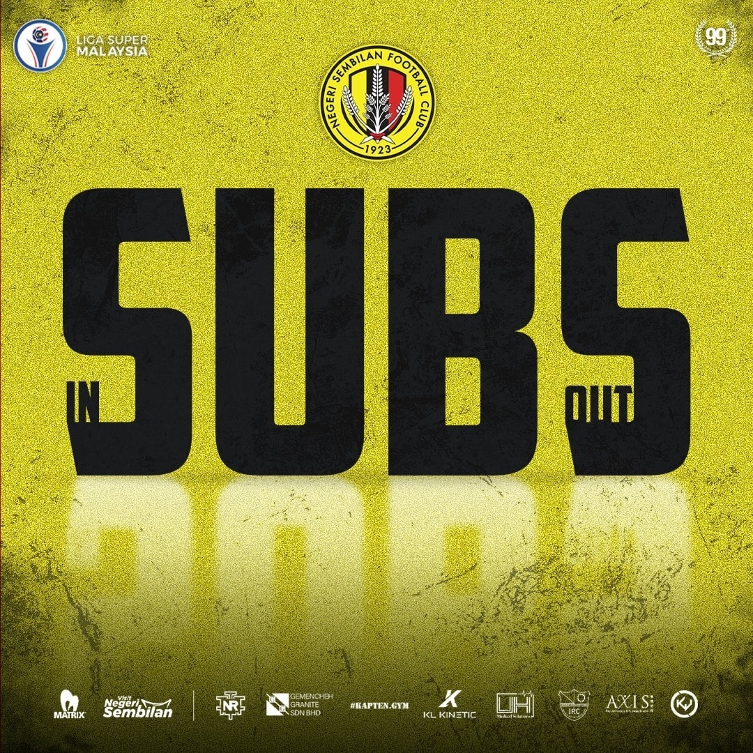 nsfc1923's tweet photo. Negeri Sembilan FC melakukan pertukaran pada minit ke-87

➡️ Annas
⬅️ Zamri

#SWUNSE
#NSFC
#HobinJangHobin https://t.co/3ByUCL8Zhf