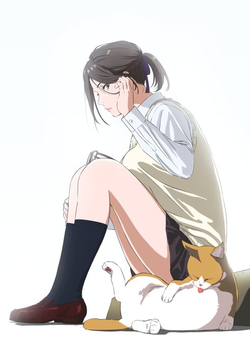 今週の次女ちゃん#219『部長と猫』 