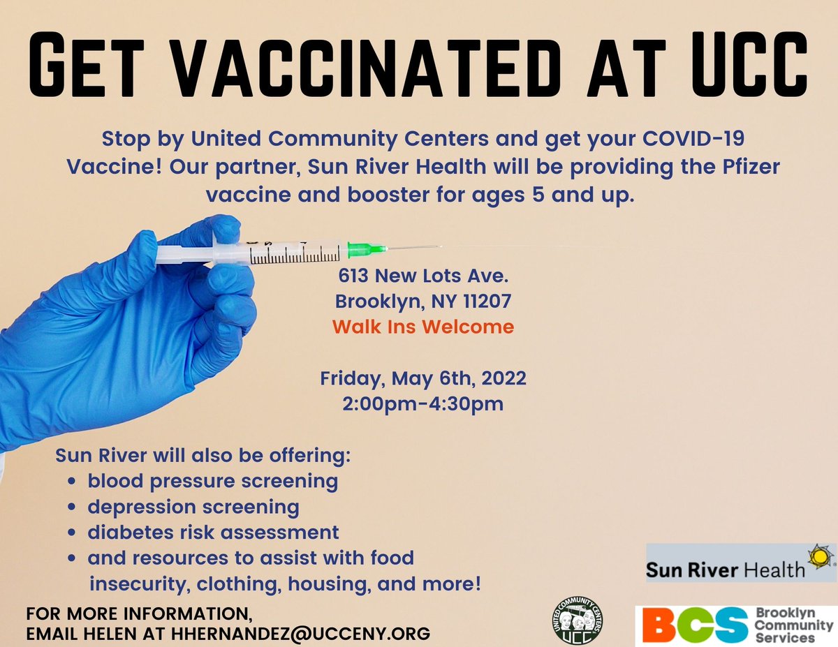 CentersUnited's tweet photo. Clínica de vacunación y distribución de alimentos hoy, ¡llueva o truene!

Vaccination clinic and food distribution today, rain or shine! https://t.co/KBPgnLoxpD