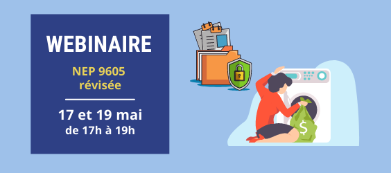 CRCCParis's tweet photo. Webinaire 💻 | #NEP9605 révisée ou l'ultime session ! 

Dernière chance pour vous conformer à l’obligation de se former sur la NEP 9605 révisée avant le 30 juin📆

Participez les 17-19/05, à 17h au #webinaire organisé par la #CRCCParis. #CAC120

➡️https://t.co/5aUAmkAvTH https://t.co/Ycnlps0jsq