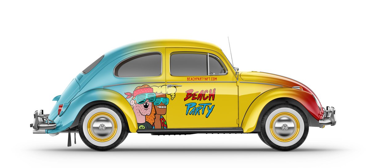 ROUNDCANOPY44's tweet photo. @BeachPartyNFT ...the Beach Party Bug.  😄 https://t.co/PnN6h5CIJz