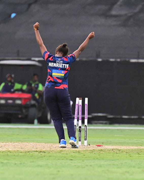 GeorgieHeath27's tweet photo. I’ve said it before and I’ll say it again
HENRIETTE ISHIMWE remember the name 🇷🇼 🏏 🌏 👑 

@fairbreakglobal #FBI22 https://t.co/4lkdaLf6xT